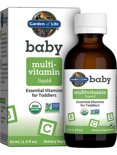 [GOLBLIQMV56] Garden of Life Baby liquid multivitamin 56ml