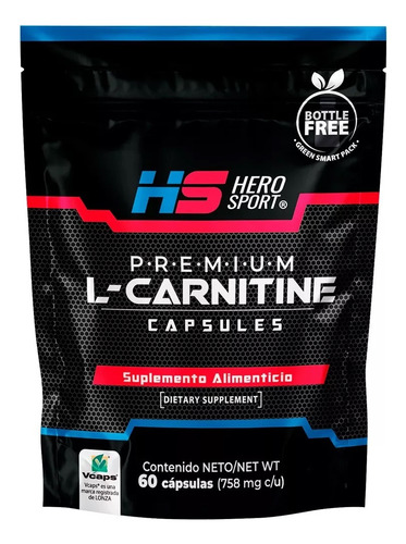[HS-21-LCAR-60] Hero Sport L-carnitina 500mg 60caps