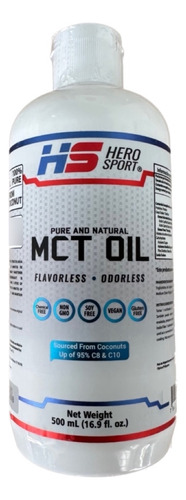 [HSMCTOIL500] Hero Sport Mct Oil 500ml
