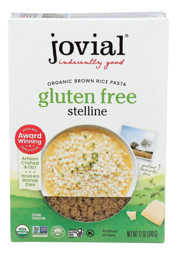 [JOVGFOSTEL340] Jovial Brown Rice Stelline org gf 340g