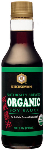 [KIKK-03-SOYAO-296] Kikkoman organic soy sauce 296ml