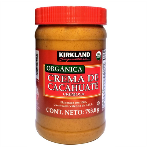 [KIR-24-CCAC-793-F] Kirkland Crema De Cacahuate Organica Cremosa 793g