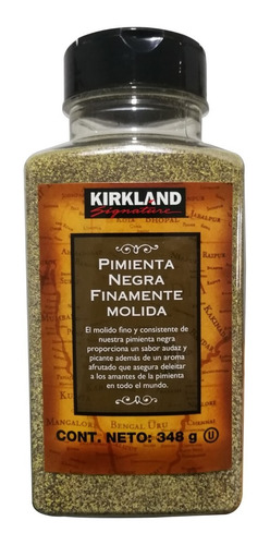 [KIR-09-PNFI-348] Kirkland Pimienta Negra Finamente Molida 348g