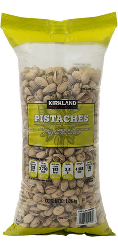 [KIR-10-PISTA-1360] Kirkland Pistaches Tostados Y Salados 1.36kgs