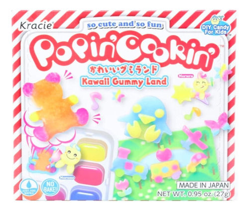 [KRPCKGL27] Kracie Popin Cookin Kawaii Gummy Land 27g