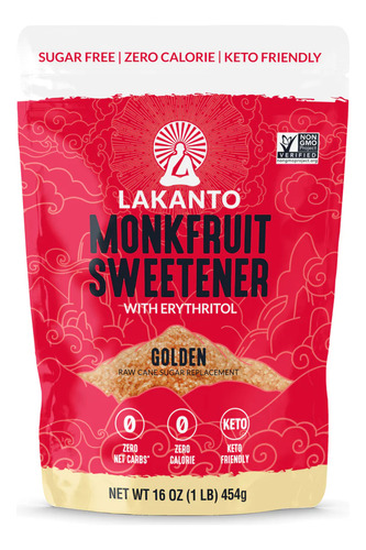 [LAK-08-AGOL-235] Lakanto Monkfruit Sweetener Golden 235g