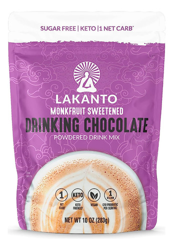 [LAK-06-CPBM-283] Lakanto drinking Chocolate powder Monkfruit 283g