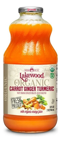 [LKWCGTJU946] Lakewood Organic Carrot ginger turmeric 946ml