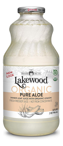 [LAKEWOPAL946] Lakewood Organic pure Aloe juice 946ml