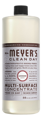 [MRSMMSCLAV946] Mrs Meyers Multi surface concentrate Lavender 946ml