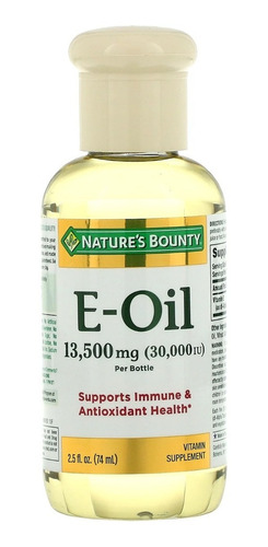 [NNTY-21-VEO-74] Natures Bounty Vitamin E Oil 30000iu 75ml