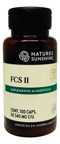 [NSUN21FCSII100] Natures Sunshine Mx FCS II 100caps