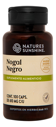 [NSUN-21-NOGN-100-F] Natures Sunshine Mx Nogal Negro 100caps