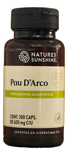 [NSUN21PDA100F] Natures Sunshine Mx Pau D Arco 100caps