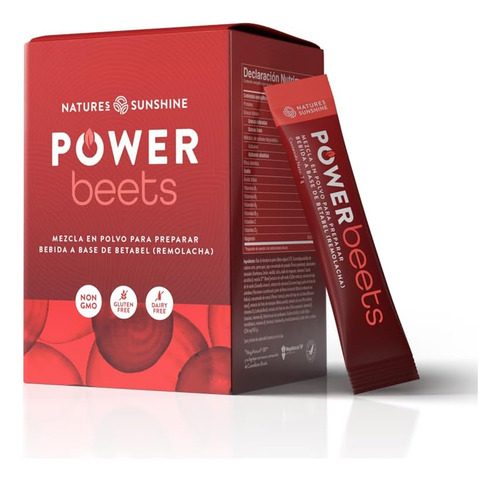 [NSUNPBMX30] Natures Sunshine Mx Power Beets 30sobres