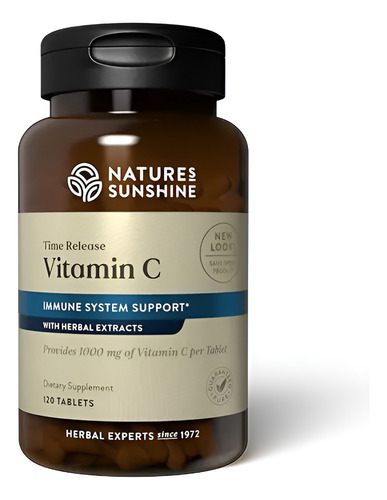[NSUVCTR120] Natures Sunshine Vitamin C Time release 120tabs