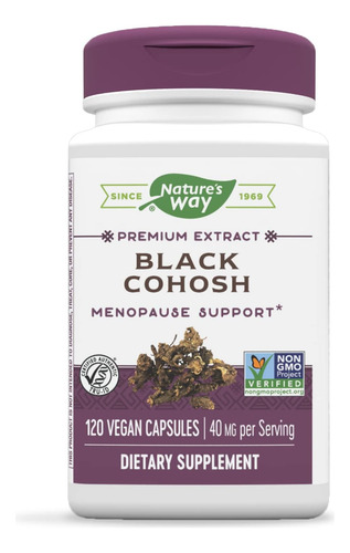 [NWAYBLCO120] Natures Way Black cohosh 120tabs