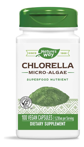 [NATWCHLO100] Natures Way Chlorella 100caps