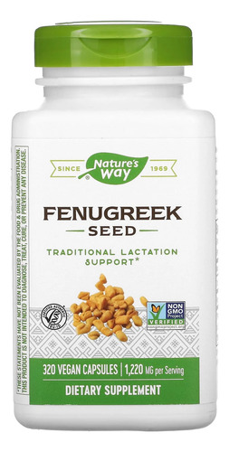 [NWAYFEN320] Natures Way Fenugreek 320caps