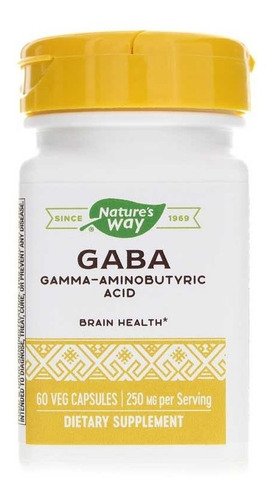 [NWAY-21-GABA-60] Natures Way Gaba 60caps