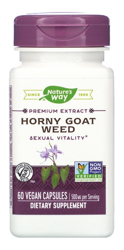 [NWAY-21-HGW-60C] Natures Way Horny Goat Weed 60Vegcaps