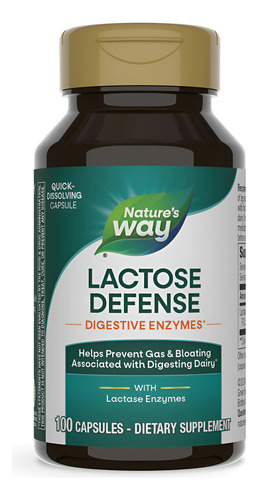 [NATWLACTENZ100] Natures Way Lactase Defense 100caps