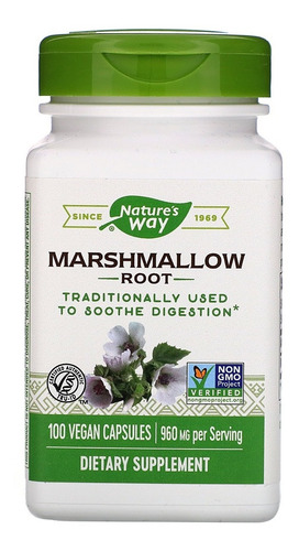 [NWAY-21-MR-100C] Natures Way Marshmallow Root 100Vegcaps