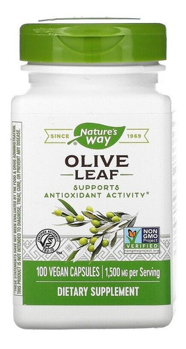 [NWAY-21-OL-100C] Natures Way Olive Leaf 100caps