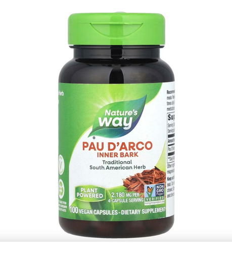 [NAWAPAUDA100] Natures Way Pau D arco 100caps