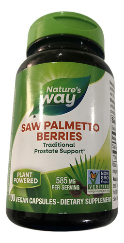 [NWAY21SWPA100] Natures Way Saw Palmetto Berries 100caps