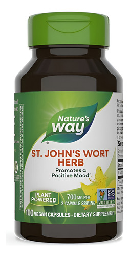 [NWAY-21-STJW-100-F] Natures Way St. Johns Wort Herb 100caps