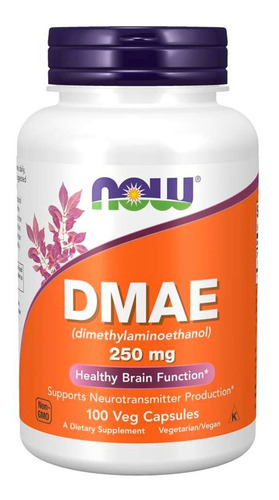 [NOWDMAE100] Now DMAE 250mg 100caps