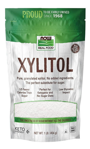 [NOW-08-XYLITOL-454] Now Foods Xylitol 454g