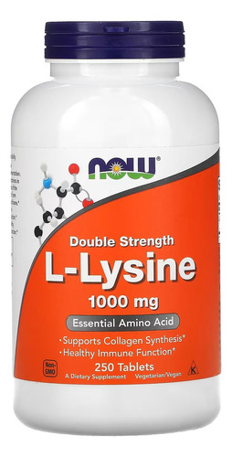 [NOWLLYS250] Now L-Lysine 250tabs