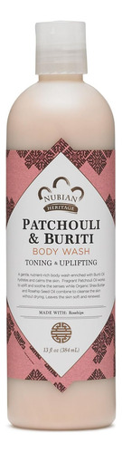 [NUHEBODWAP384] Nubian Heritage Body wash patchouli 384ml
