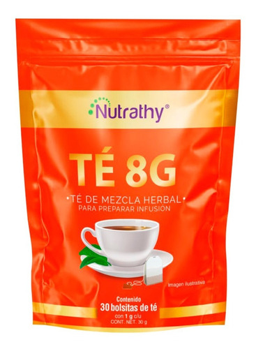 [NUTR-22-8G-30-F] Nutrathy Té 8g 30bolsitas