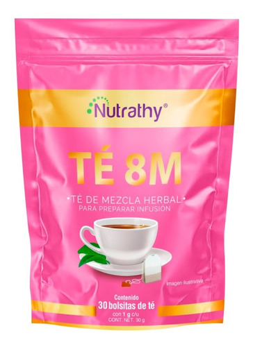 [NUTR-22-8M-30-F] Nutrathy Té 8m 30bolsitas
