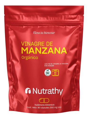[NUT21VDM90C] Nutrathy Vinagre De Manzana 90caps