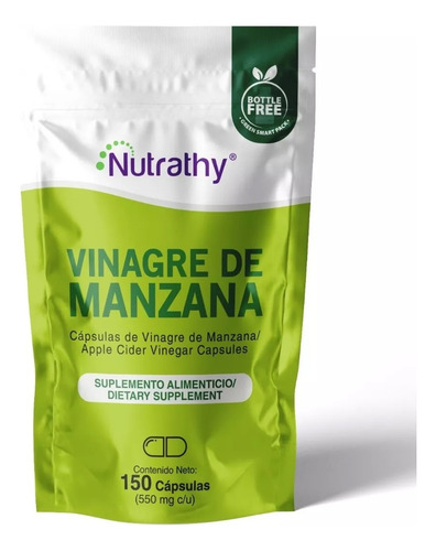 [NUTRVINMAN150] Nutrathy Vinagre de manzana 150caps