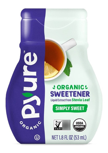 [PYURE-08-STEV-53] Pyure organic Liquid Stevia extract 53ml