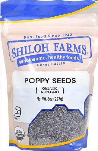 [SHFAPOPPY227] Shiloh Farms Poppy seeds 227g