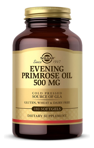 [SGAR-21-EPOI-180P] Solgar Evening Primrose Oil 500mg 180softge