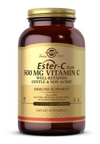[SGAR-21-VCES-250C] Solgar Vitamin C ester C 500mg 250caps