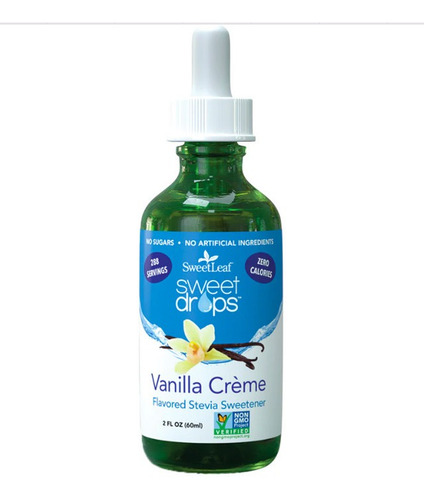 [SWLE08VANCRE60] Sweet leaf Vanilla Creme 60ml