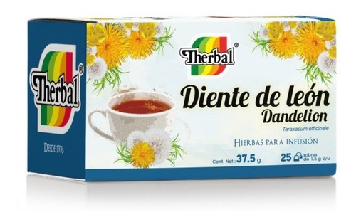 [THER22DLON25F] Therbal Te Diente De Leon Dandelion 25sobres