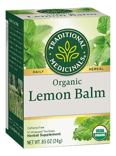 [TRAME-22-LBAL-16S] Traditional Medicinals Lemon Balm 16bags