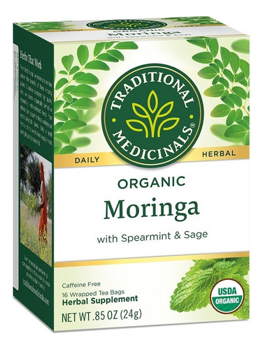 [TRAME-22-MMSA-16S] Traditional Medicinals Moringa 16bags