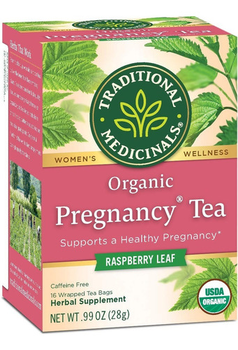 [TRAME-22-PEM-16S] Traditional Medicinals Pregnancy Raspberry Leaf 16bags