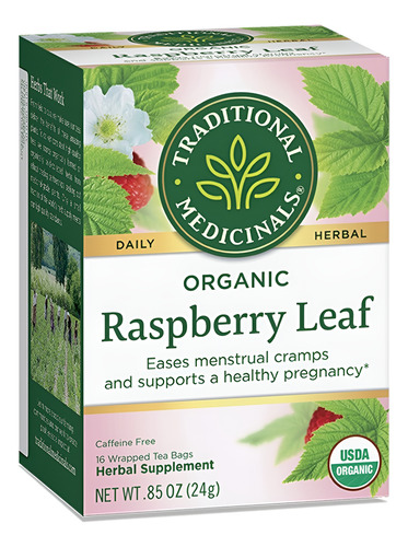 [TRAME-22-HFRAM-16S] Traditional Medicinals Raspberry leaf 16bags