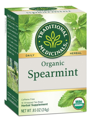 [TRAME-22-SPER-16S] Traditional Medicinals Spearmint 16bags